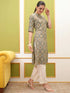 Vasthrlay Women Brown Printed Straight Kurtas